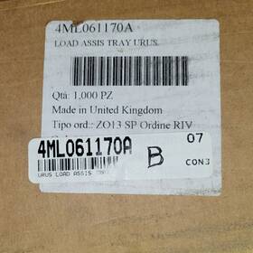 4ml061170a Lamborghini Genuine Urus Cargo Liner Extension Load Assist Tray