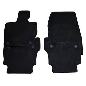 300283-1061ab Land Rover Range Evoque Black Carpet Floor Mats Front And Rear Set New