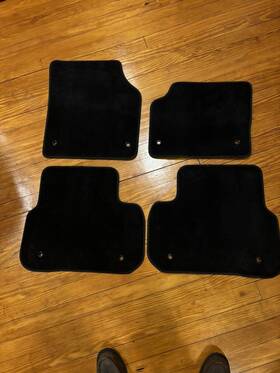 130a22ba8pvj Land Rover 300283-149 Black Carpet Floor Mat Set Lr 2