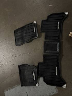 Vplgs0446pvj Land Rover Genuine Range Hse 2015-2020 Rubber Floor Mats 5 Piece Sport/ Full Size