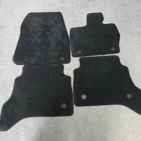 M8e2130a22fb8pvj Land Rover 2024 Range Black Carpet Floor Mats Set M8e21 30a22fb8pvj Oem