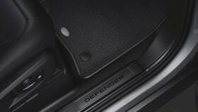 Vples0556 Land-rover Genuine Luxury Carpet Mats - Lhd 110 5 Seat