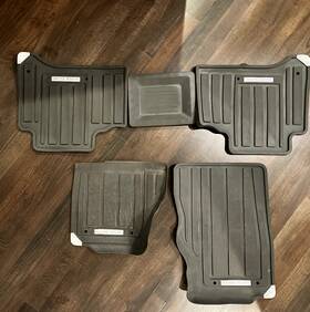 Vplgs0444pvj Land Rover 2018-2021 L405 Range Lhd All Weather Rubber Floor Mat Set Swb