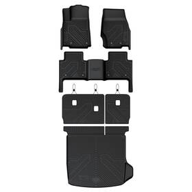 Lasfit 810213220467 For 2022-2026 Jeep Grand Cherokee Floor Mats And Cargo Mat With Backrest All Weather