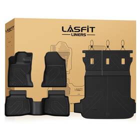 Lasfit 810213220542 Floor Mats Trunk Mat With Seatback For Subaru Outback 2026 Waterproof Cargo Liners