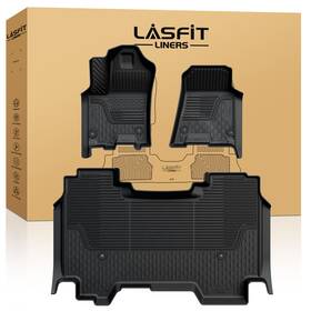 Xs-ra04 Lasfit Liners Tpe Car Floor Mats For 2025 2026 Ram 1500 Crew Cab Bucket Seat