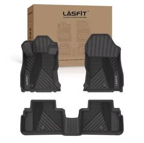 Xs-su01a Lasfit Liners Floor Mats For Subaru Forester 2019-2024 1st And 2nd Row Cargo Mat Tpe