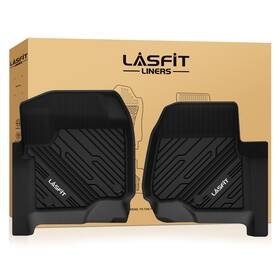 Ll-fd05f Lasfit Floor Mats For Ford Super Duty 2017-2026 Carpet 1st Row All Weather
