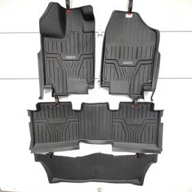 Ll-hn07 Lasfit Floor Mat Liners For 2018-2024 Honda Odyssey Black All Season Tpe Rubber