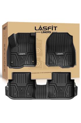 Ll-hn15 Lasfit Floor Mats For Honda Cr-v 2023-2026 1st And 2nd Row All Weather Liner
