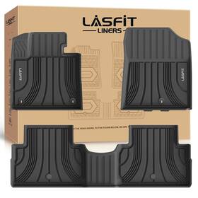 Ll-hy11 Lasfit Floor Mats For 2021-2023 Hyundai Santa Fe Gas Custom 1st And 2nd Row Liners