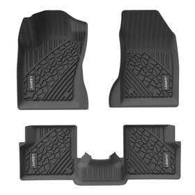 Ll-je02 Lasfit Tpe 2 Row Floor Liners For Jeep Renegade 2015-2023 Mats Heavy Duty