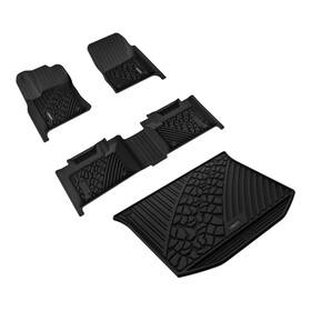 Ll-je05a Lasfit Tpe Floor Mats For 2022 Jeep Grand Cherokee Wk And 2016-2021