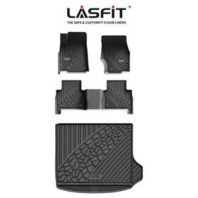 Ll-je11a Lasfit Full Coverage Mats For 2022-2026 Jeep Grand Cherokee Floor And Cargo Liner