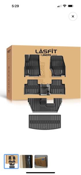 2021-2025-7 Lasfit Ll-je12a Floor Mats And Trunk Mat For Jeep Grand Cherokee L Black No 6
