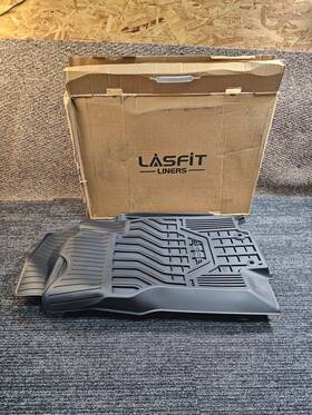 Ll-ns03 Lasfit Tpe 3-piece Floor Mats For Nissan Rouge 2014-2020 All Weather Liners