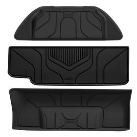 Ll-te07ha Lasfit Floor Mats For Tesla Model X 2021 2024 Cutsom Trunk Liner Full Set All Weather