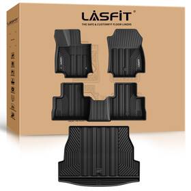 Ll-ty13a Lasfit 3d Floor Mats And Cargo Mat For Toyota Rav4 2019-2025 Custom Tpe All Weather Liner