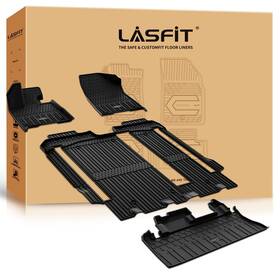 Ll-ty17a3 Lasfit Floor Mats For Toyota Sienna 2021-2026 8-seat All Weather Tpe Liner