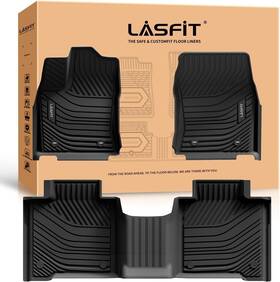 Lasfit Ll-ty23 Floor Mats For 2022-2026 Toyota Tundra Crewmax Cab All Weather Liners Tpe
