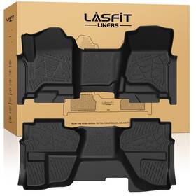Xs-ch05 Lasfit Floor Mat For Chevrolet Silverado 1500 / 2500 Hd 3500 2015-2018 Double Cab