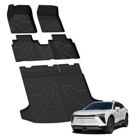 Xs-ch23a Lasfit Floor Mats And Cargo Mat For Chevrolet Blazer Ev 2024 2025 Protection Liners