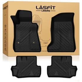 Xs-ch27 Lasfit Floor Mat For Chevrolet Camaro 2016-2024 Waterproof 1st And 2nd Row Liner