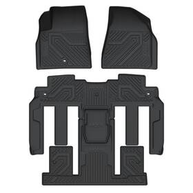 Xs-ch29 Lasfit Floor Liners For Buick Enclave 2008-2017 Protection All Weather 1st And 2nd 3rd