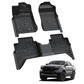 Xs-fd09d Lasfit Xs-fd28/xs-fd09b/xs-fd09d Floor Mats / Truck Bed Mat Tailgate For Ford Ranger 2024 2025 All Weather
