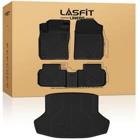 Xs-hn13a Lasfit Floor Mats For Honda Civic Sedan 2022-2025 Waterproof Black Cargo Liner