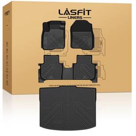 Xs-hn16a Lasfit Floor Mat Liner For Honda Cr-v 2023-2026 Not Fit Hybrid Black Cargo