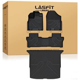 Xs-hn23a Lasfit Floor Mats For Honda Passport 2019-2025 Custom 1st And 2nd Row Cargo Mat