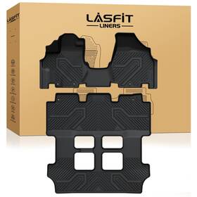 Xs-hn25 Lasfit Floor Mats For Honda Odyssey 2011-2017 1st And 2nd 3rd Row Tpe Black Liner Xs-hn25 Lasfit Floor Mats For Honda Odyssey 2011-2017 1st And 2nd 3rd Row Tpe Black Liner