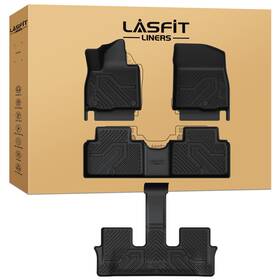 Xs-hy10 Lasfit Floor Mats For Hyundai Palisade 2026 Gas 3 Rows Liners All Weather