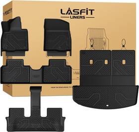 Xs-hy10a Lasfit Floor Mats Set For Hyundai Palisade 2026 Gas 7/8 Seat All Weather Tpe