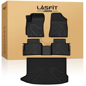 Xs-hy28a Lasfit Floor Mats And Cargo Mat For Hyundai Kona 2018-2023 /kona N 2022 2023 Gas