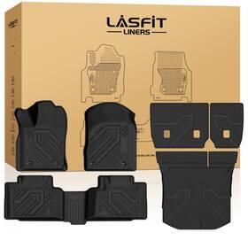 Xs-je04a Lasfit Floor Mats For Jeep Grand Cherokee 2013-2015 1st And 2nd Row Cargo Mat