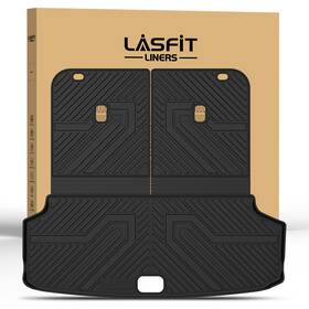 Xs-ka14h Lasfit Cargo Mat For Kia Ev9 2024 2025 All Weather Tpe Liner With Seatback