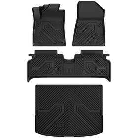 Xs-ka17a Lasfit Floor Mats For Kia Niro Ev 2023-2025 All Weather Anti-slip Cargo Mat Liner
