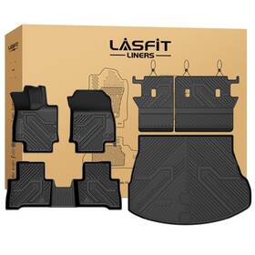 Xs-le07a Lasfit Floor Mats And Cargo Mat For Lexus Nx350h / Nx450h 2022-2026 Protection