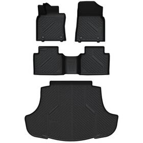 Xs-le10a Lasfit Floor Mat For Lexus Es 2019-2025 Waterproof Tpe 1st And 2nd Row Cargo