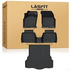 Xs-ln07a Lasfit Floor Mats For Lincoln Mkz / Ford Fusion 2013-2016 Gasoline 1st &2nd Row And Cargo