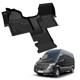 Xs-mb04 Lasfit Floor Mat Liner For Mercedes Benz Sprinter 2007-2018 And Dodge 2007-2011
