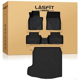Xs-mz03a Lasfit Floor Mats For Mazda 3 2019-2025 Sedan Protection Tpe Cargo Mat Full Set