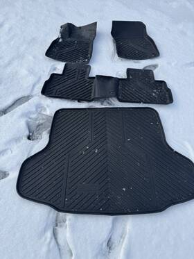 Xs-ns12a Lasfit Floor Mats For Nissan Sentra 2022-2025 Waterproof Protection Cargo Liner