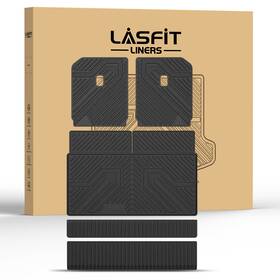Xs-rv02h Lasfit Cargo Mat For Rivian R1s 2022-2024 All Weather Liner With Seatback