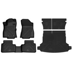 Xs-su09a Lasfit Floor Mats For Subaru Forester 2025 Waterproof Tpe Cargo Mat With Seatback