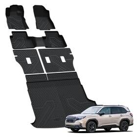 Xs-su10a Lasfit Tpe Cargo Mat Liner Floor Mats For Subaru Forester 2025 Hybrid