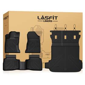 Xs-su12a Lasfit Custom Fit Floor Mats 2nd Row Liner And Cargo Mat For 2026 Subaru Outback
