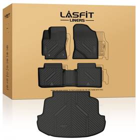 Xs-ty09a Lasfit Tpe Floor Mats Liners Trunk Cargo Liner For 2014-2019 Toyota Corolla All Weather